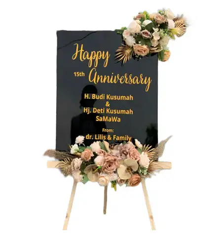 Papan Bunga Akrilik Salero