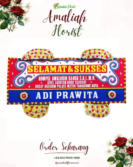 Papan Bunga Ucapan Selamat Salero