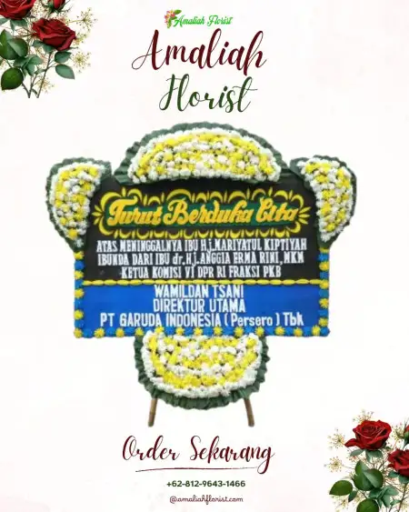 Papan Bunga Duka Salero